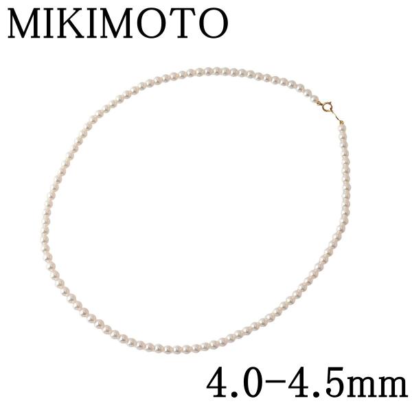 MIKIMOTO ミキモト ベビーパール ネックレス アコヤパール4.0mm MIKIMOTO ミキモト ベビーパール ネックレス アコヤパール4.0mm