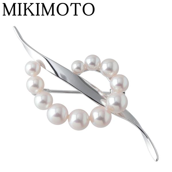 MIKIMOTO ミキモト パール ブローチ サークル アコヤパール4.1mm MIKIMOTO ミキモト パール ブローチ サークル アコヤパール4.1mm