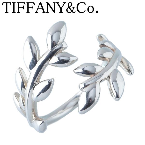 TIFFANY&Co. ティファニー オリーブリーフ バイパス リング 現行 TIFFANY&Co. ティファニー オリーブリーフ バイパス リング 現行