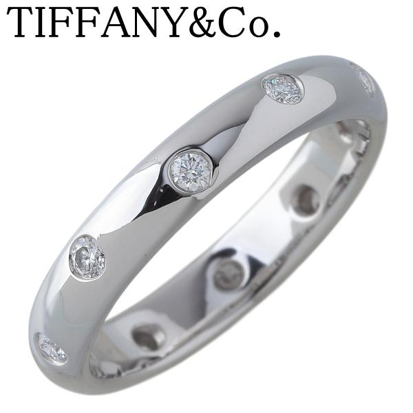 【チーズケーキ様】ティファニー　ドッツ DOTZ　10Pダイヤモンド　リングPT TIFFANY&Co.（ティファニー） ダイヤ リング ドッツ 15号 PT950 10