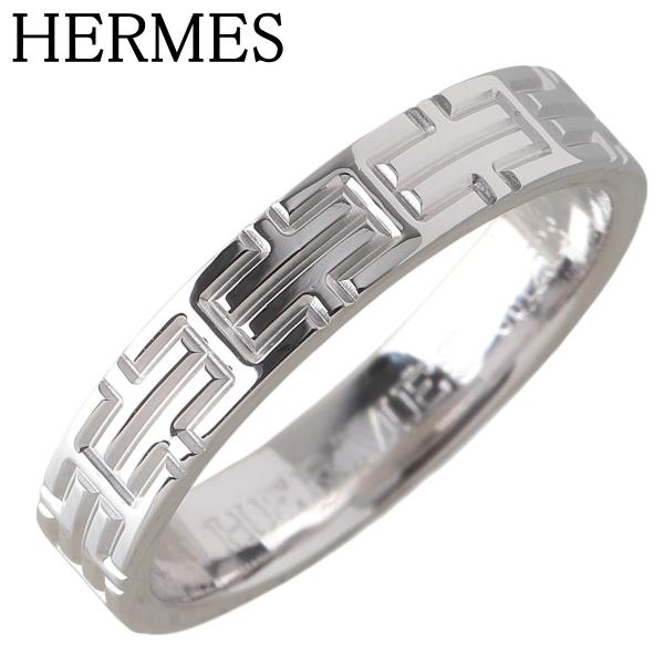 HERMES（エルメス） キリム リング #50 Au750WG 新品仕上げ済 HERMES