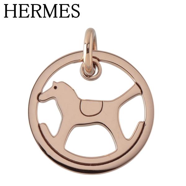 エルメス ダダ チャーム ネックレス 750ホワイトゴールド K18　木馬　箱入 HERMES（エルメス） ダダ ペンダント ロッキングホース 木馬 750PG