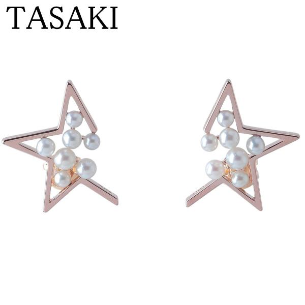 TASAKI（タサキ） パール ピアス アブストラクトスター SG750/750YG