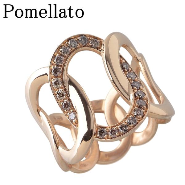 ポメラート ダイヤ リング ブレラ 現行モデル #52 750PG 保証書(2024年  