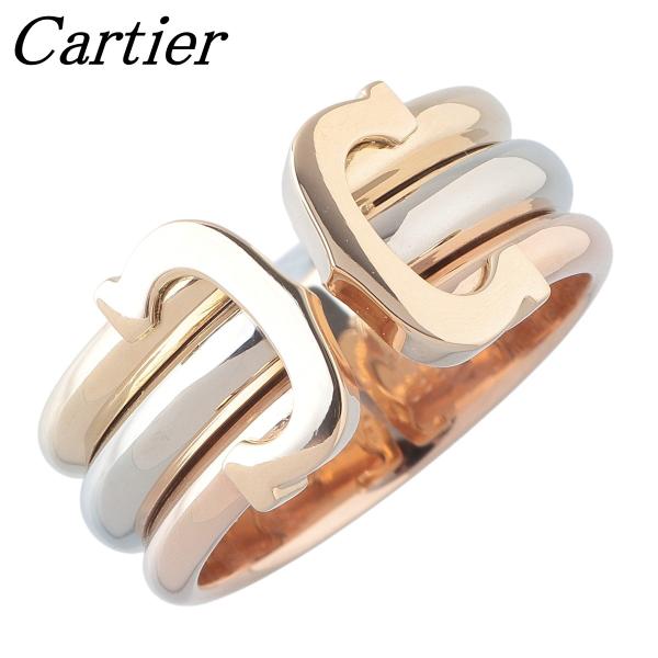 カルティエ 2C リング LM #55 750PG/WG/YG【23562】 カルティエ 2C リング LM #55 750PG/WG/YG【23562】 カルティエ 2C