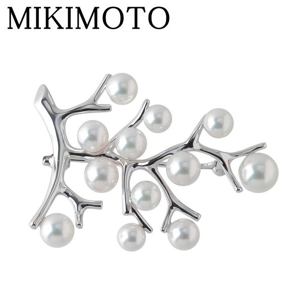 MIKIMOTO（ミキモト） パール ブローチ 幸福の木 ラージサイズ 現行