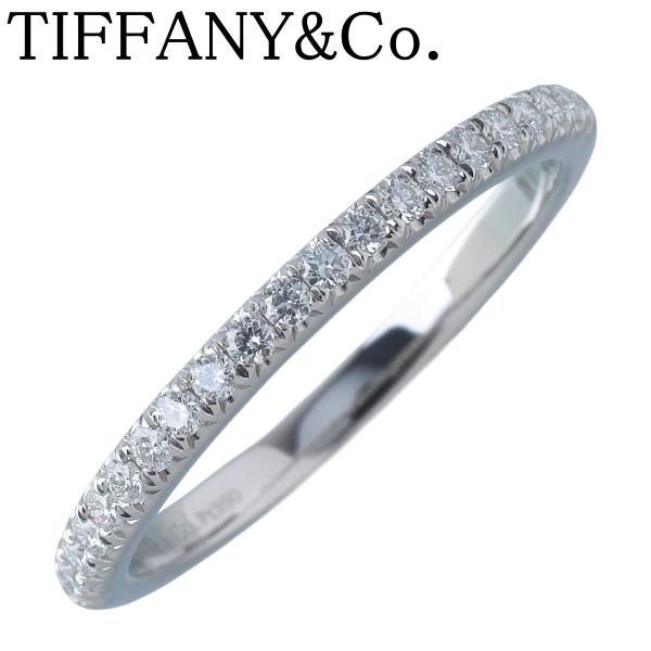 ティファニー リング ダイヤ ソレスト ハーフエタニティ 12.5号 Pt950 TIFFANY&Co.（ティファニー） ソレスト ダイヤ リング ハーフ