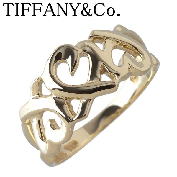 TIFFANY&Co.（ティファニー） ラビング トリプルハート リング 約12.5
