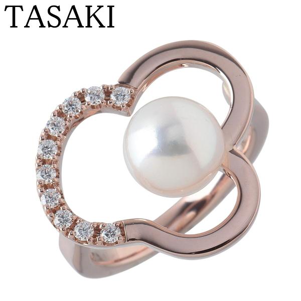 TASAKI（タサキ） チャンツ パール ダイヤ リング 現行モデル アコヤ