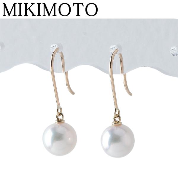 MIKIMOTO（ミキモト） パール ピアス フックタイプ アコヤパール7.5mm
