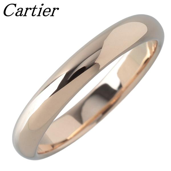 カルティエ　ウエディングリング　新品　保証書あり Cartier（カルティエ） 1895 ウェディング リング #55 幅3.4mm Au750YG