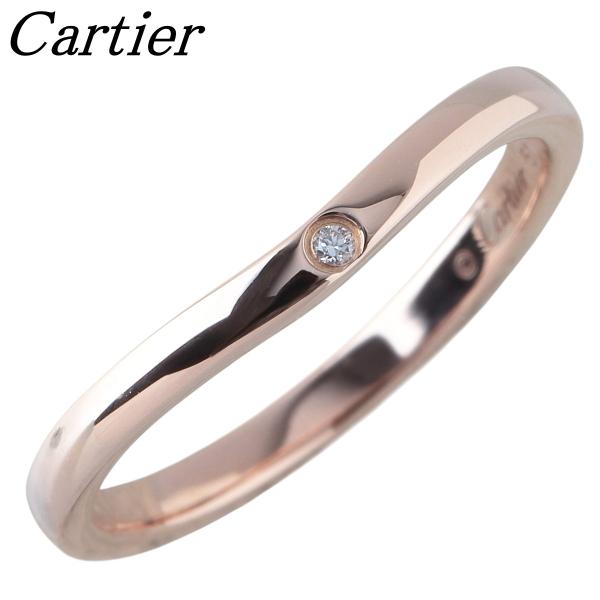 Cartier（カルティエ） ダイヤ リング バレリーナ ウェディング カーブ