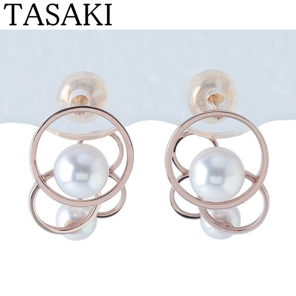 TASAKI（タサキ） パール ピアス エニーマ 4.4mm〜5.9mm 750PG サクラ