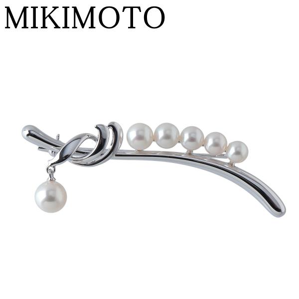 MIKIMOTO（ミキモト） パール ブローチ シルバー アコヤパール4.5mm