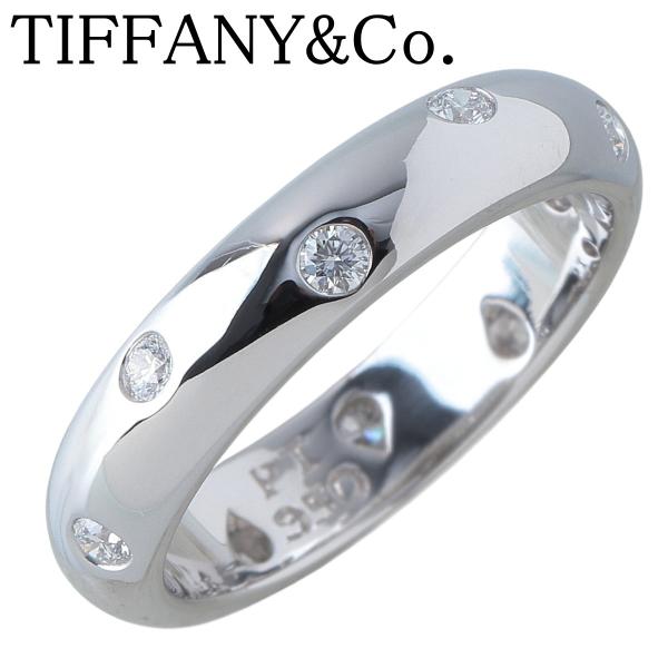 TIFFANY&Co.（ティファニー） ドッツ ダイヤ リング 約9号 PT950 10
