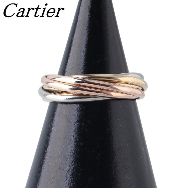 Cartier（カルティエ） トリニティ リング 7連 13.5号 750PG/WG/YG