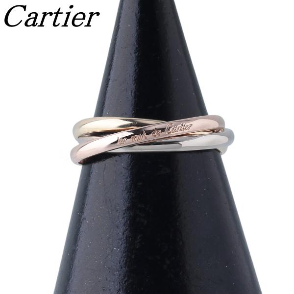 Cartier（カルティエ） トリニティ リング XS #52 750PG/WG/YG スリー