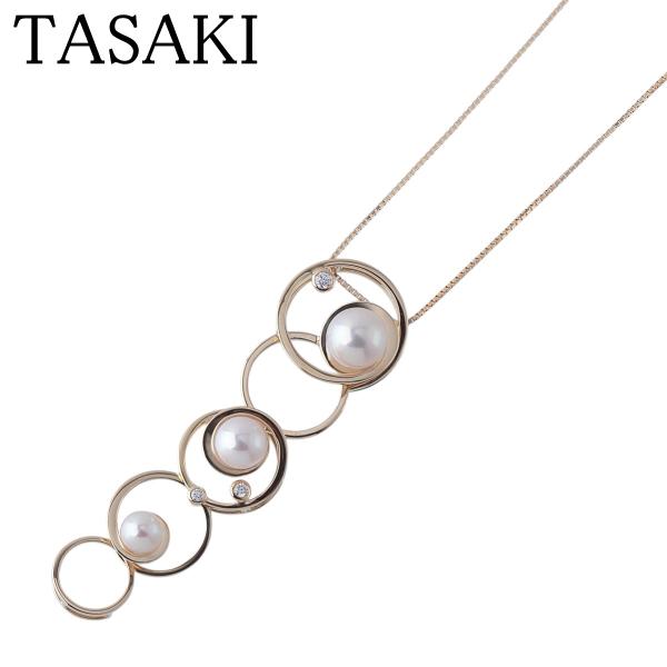 TASAKI（タサキ） エニーマ ペンダント ネックレス 現行モデル アコヤ