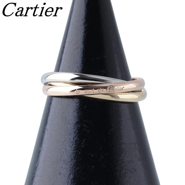 Cartier（カルティエ） トリニティ リング XS #53 750PG/WG/YG スリー