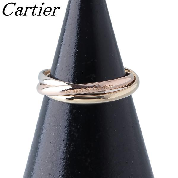 Cartier（カルティエ） トリニティ リング XS #53 750PG/WG/YG スリー 