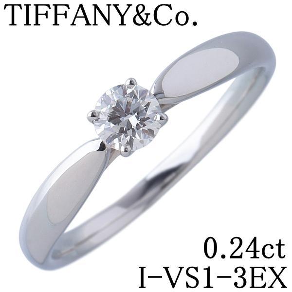 ふ*読様 TIFFANY&Co.ハーモニーリング 一粒ダイヤpt950 ０.19 TIFFANY&Co.（ティファニー） ハーモニー リング ダイヤ0.24ct I-VS1