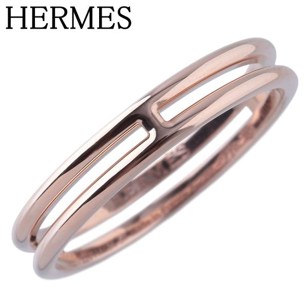 HERMES（エルメス） アリアンヌ リング #57 Au750PG 新品仕上げ済 