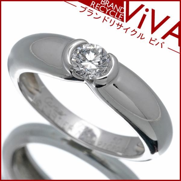 Cartier カルティエ シェリー ダイヤモンド リング 指輪 0.30ct K18WG 