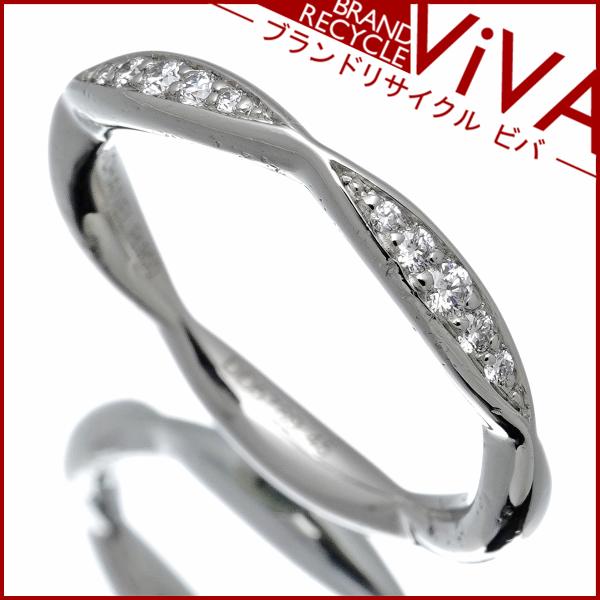 CAMELIA シャネル カメリア ハーフエタニティ ダイヤモンド リング