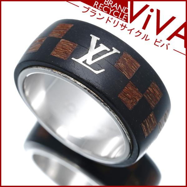 LOUIS VUITTON（ルイ・ヴィトン） ダミエ ウッド リング 指輪 M99167