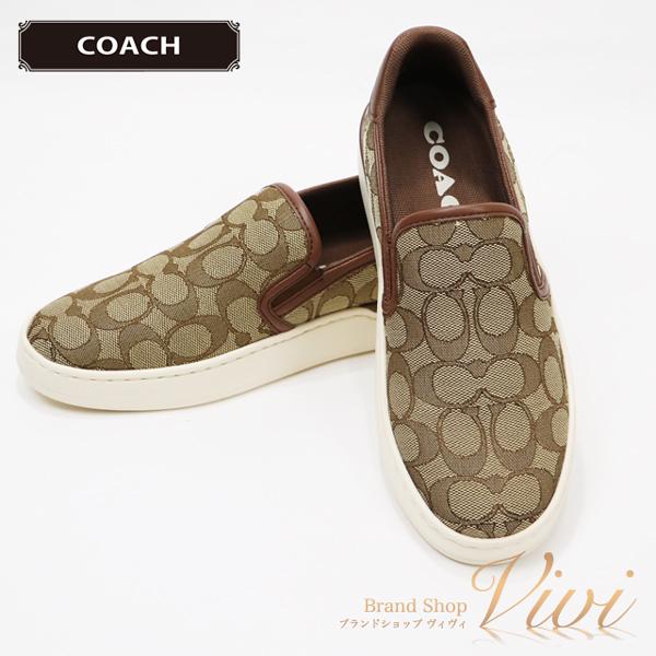 Coach コーチ 靴 レディース シューズ スリッポン C4393 Kh Sa6 Tcld1081 Tcld C4393 Kh Sa6 Online Shop Vivi 通販 Yahoo ショッピング