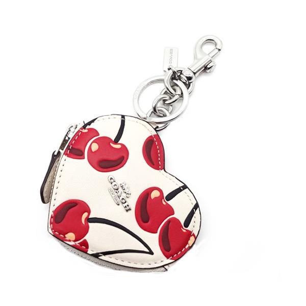 COACH（コーチ） キーホルダー キーリング 新作 新品 チェリープリント