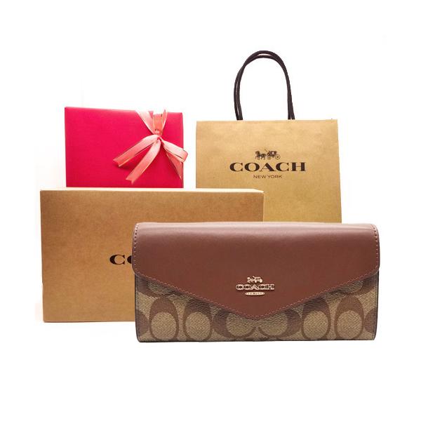 COACH コーチ 財布 長財布 新作 新品 シグネチャー レザー 二 COACH コーチ 財布 長財布 新作 新品 シグネチャー レザー 二