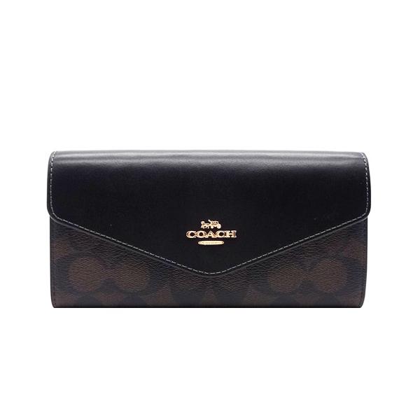 COACH（コーチ） 財布 長財布 新作 新品 シグネチャー レザー 二つ折り
