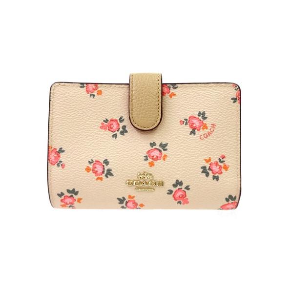 コーチ Coach 財布 さいふ サイフ 新作 フローラルプリント 花柄 二つ折り財布 Linep ピンク 新品 Buyee Buyee Japanese Proxy Service Buy From Japan Bot Online