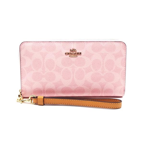 【最終値下】COACH長財布 シグネチャー ラウンドファスナー COACH（コーチ） 財布 ラウンドファスナー 長財布 レディース