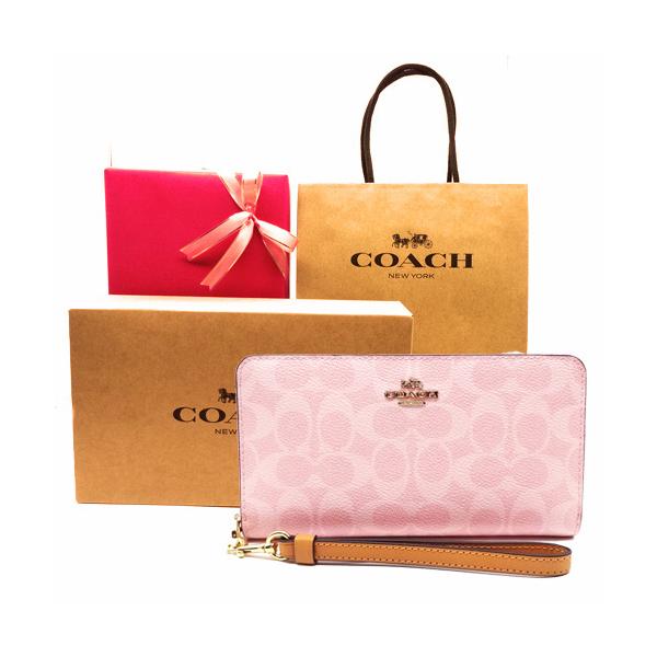 COACH（コーチ） 財布 長財布 新作 新品 シグネチャー ラウンド 