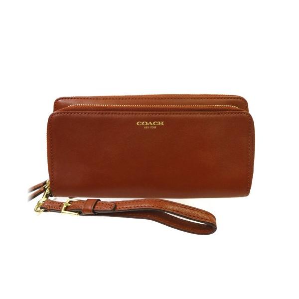 未使用品 コーチ 長財布 レザー レガシー ダブルジップ アコーディオン brand_200513-127