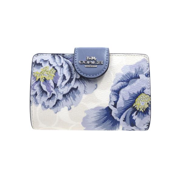 COACH（コーチ） 財布 レディース 新作 フローラル 花柄 二つ折り財布