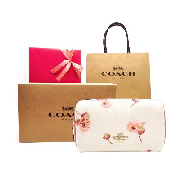 COACH コーチ ポーチ 新品 新作 フローラル 花柄 コスメティック COACH コーチ ポーチ 新品 新作 フローラル 花柄 コスメティック