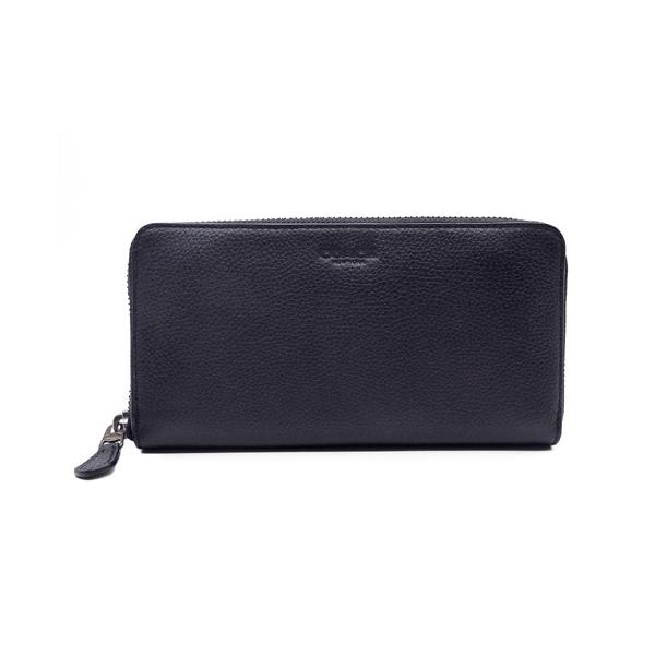 COACH（コーチ） 財布 新作 新品 メンズ ファスナー長財布 カーフ