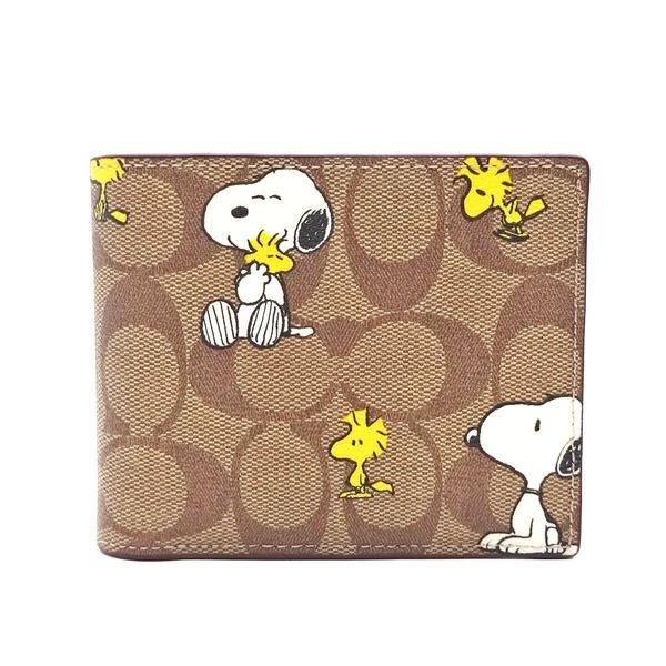 COACH（コーチ） 財布 新作 新品 シグネチャー スヌーピー ピーナッツ