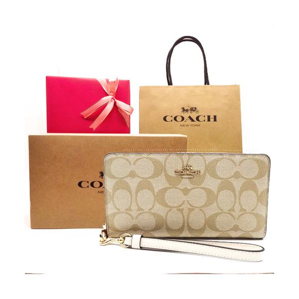 COACH（コーチ） 財布 長財布 新作 新品 シグネチャー ラウンド