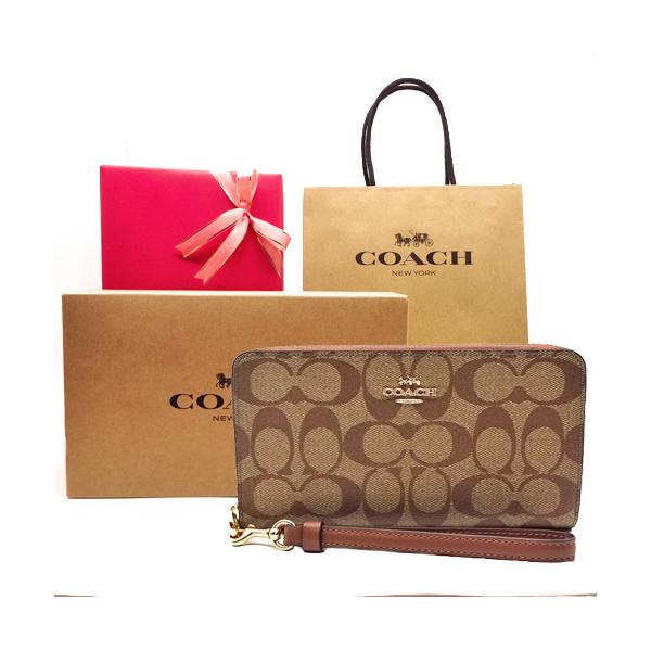 COACH（コーチ） 財布 長財布 新作 新品 シグネチャー ラウンド