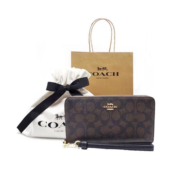 COACH（コーチ） 財布 長財布 新作 新品 シグネチャー ラウンド