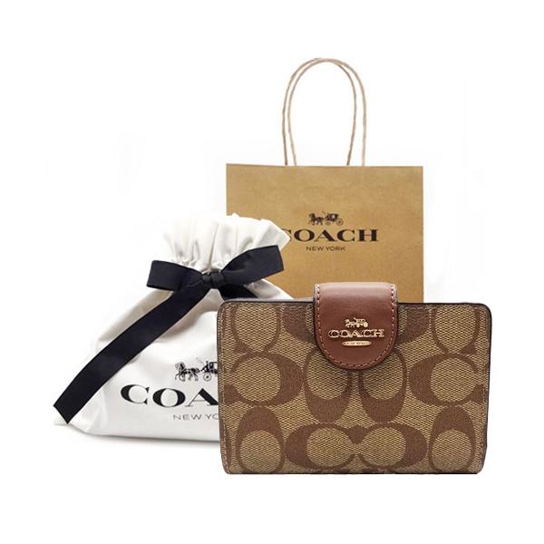 COACH（コーチ） 財布 二つ折り財布 新作 新品 シグネチャー C-0082