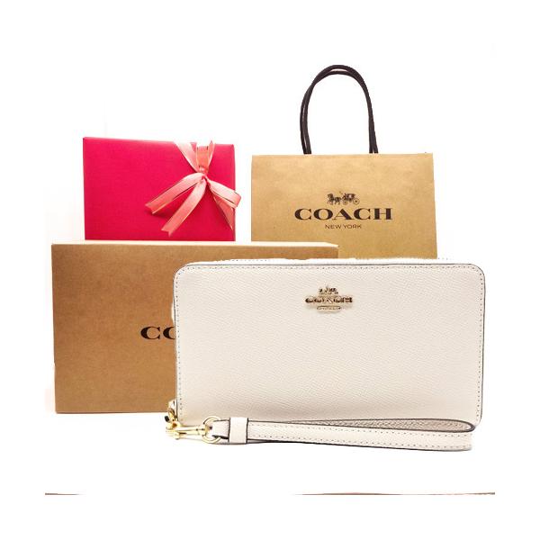 COACH（コーチ） 財布 長財布 新作 新品 クロスグレインレザー