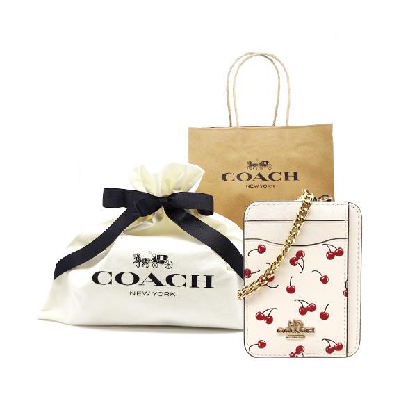 【未使用品】COACH チェリーバッグチャーム（紙袋付き） 未使用品】COACH チェリーバッグチャーム（紙袋付き） 未使用品】COACH