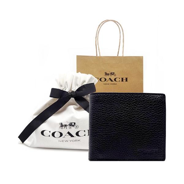 COACH（コーチ） 財布 新作 新品 メンズ 二つ折り財布 コインケース