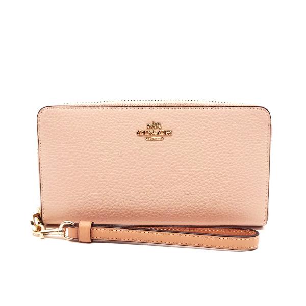 COACH（コーチ） コーチCOACH財布 長財布 新作 新品 ペブルド レザー
