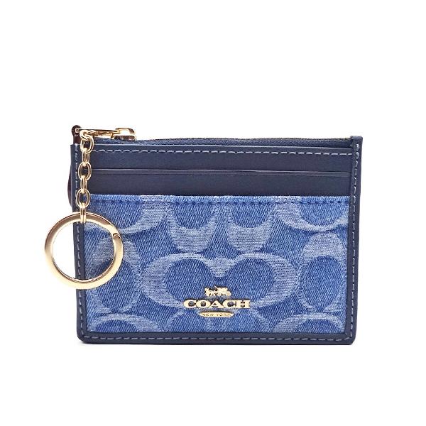 【新品/未使用】COACH コーチ ケース 小銭入れ+専用ショップ袋 COACH（コーチ） 財布 新作 新品 パスケース コインケース 小銭 定期